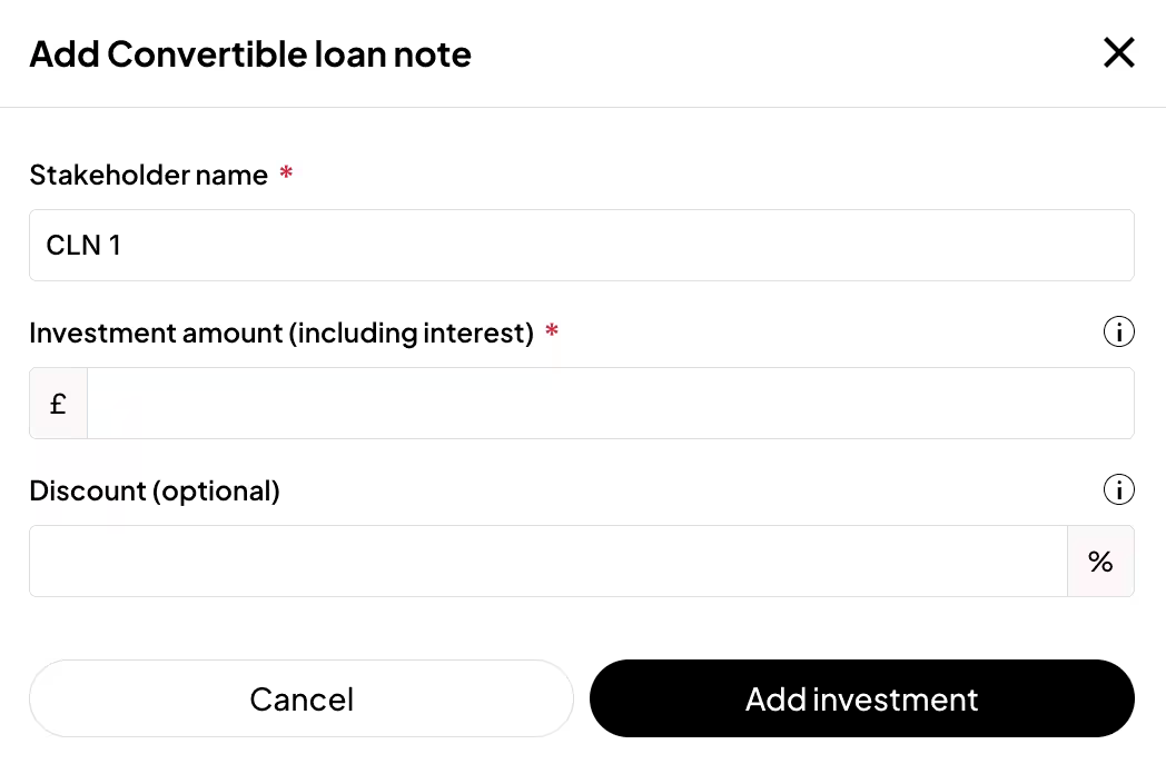 Modal example